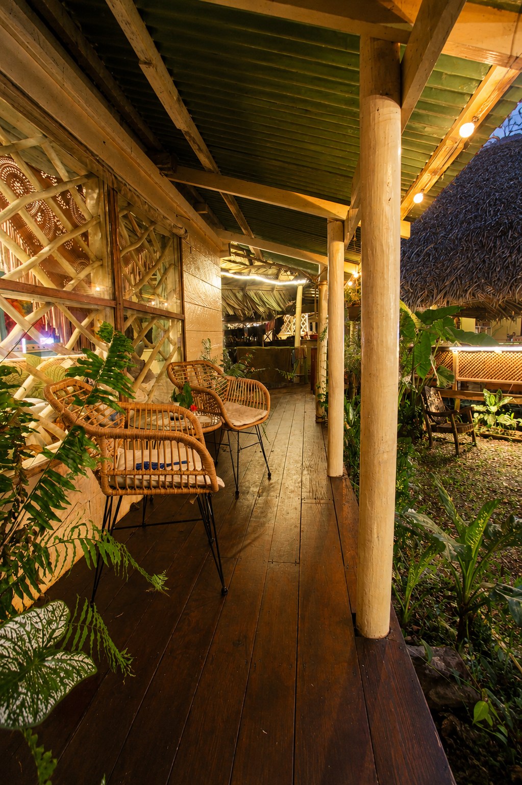 Covered porch
